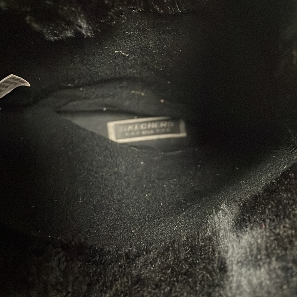 Skechers Australia Black Fur Lined Mid-Calf Winter Boots - Size 9 - Picture 12 of 12